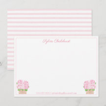 Eine Notiz von Pretty Pink Hydrangeas Baby Shower