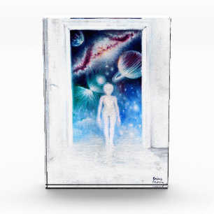 Eine offene Tür zum Universum Fotoblock