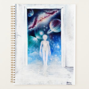 Eine offene Tür zum Universum Planer