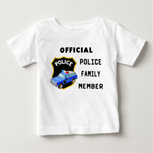 Eine offizielle Polizei-Familie Baby T-shirt
