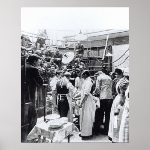 Eine Operation im Charing Cross Hospital Poster