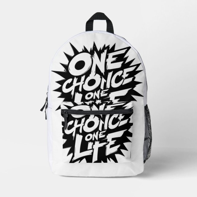 eine Option für eine lebenserhaltene Tasche (Vorderseite)