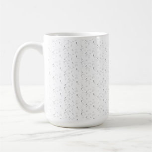 Eine optisch ansprechende Anordnung von weiß und g Kaffeetasse