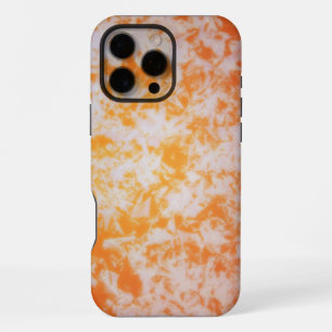 Eine orange Grunge-Textur iPhone 16 Pro Max Hülle