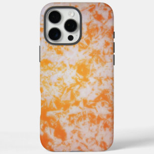Eine orange Grunge-Textur iPhone 16 Pro Max Hülle