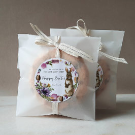 Eine OsterLeckerei Somebunny Sweet Favor Tags Runder Aufkleber