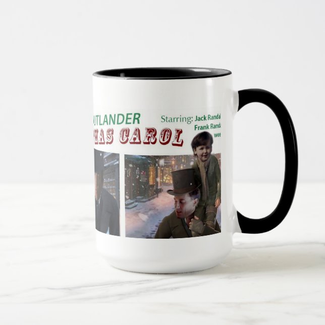 Eine outlander-Weihnachtscarol-Tasse Tasse (Rechts)
