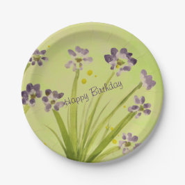 Eine Papiertafel für den Aquarell-Designer Pappteller