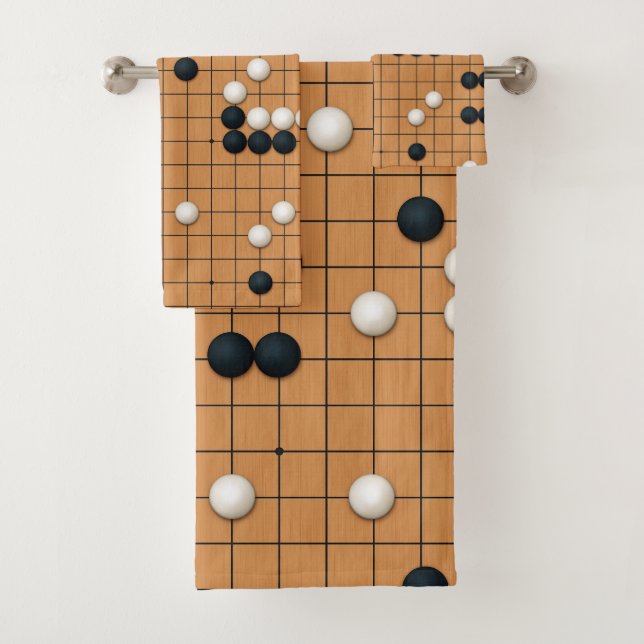 Eine Partie Go 6x4 Badhandtuch Set (Insitu)