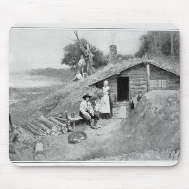Eine Pennsylvania Höhle-Wohnung Mousepad (Vorne)
