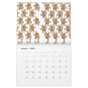 Eine perfekt symmetrische Reflektion eines Berges  Kalender