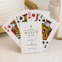 Eine perfekte Partie von Par Wedding Favor
