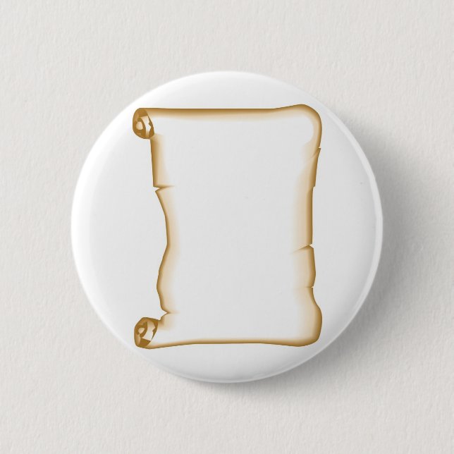 Eine Pergament-Rolle Button (Vorderseite)