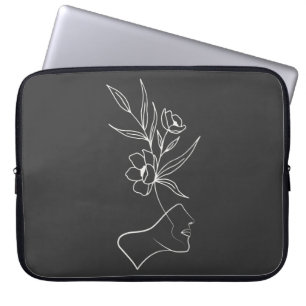 Eine Pflanze wachsen Laptopschutzhülle