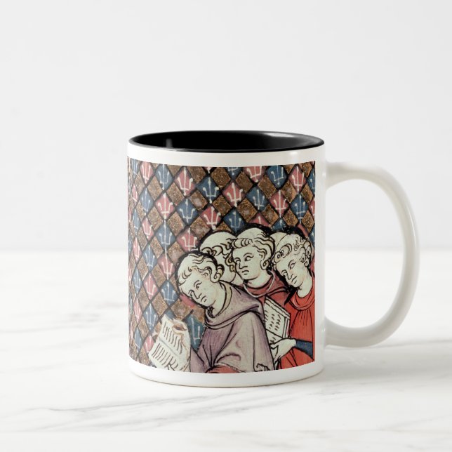 Eine Philosophielektion Zweifarbige Tasse (Rechts)