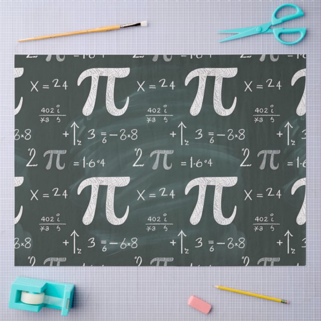 Eine Pi-Tag-Feier-Seriendesign #4 Seidenpapier (Basteln)