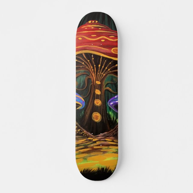 Eine Pilzwelt Skateboard (Vorne)