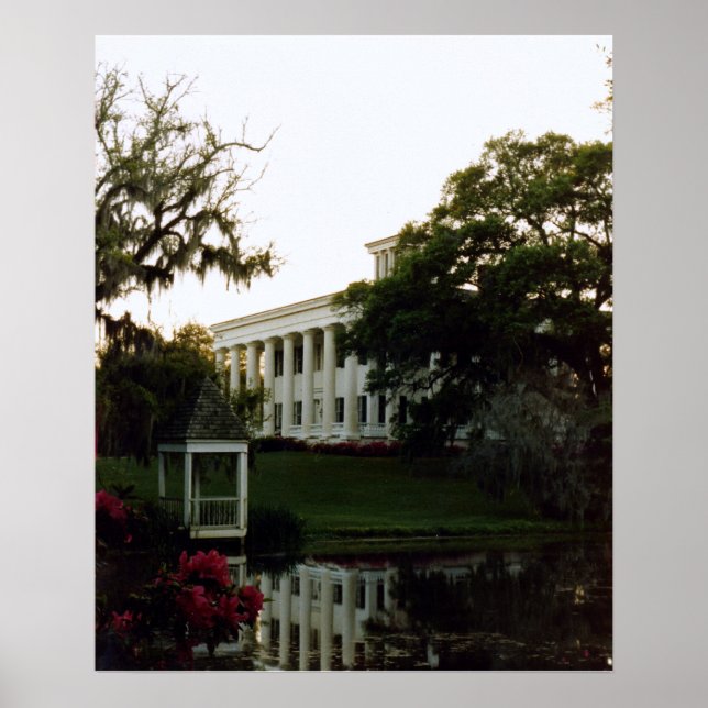 Eine Plantage auf dem Mississippi Poster (Vorne)