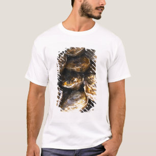 Eine Platte mit Austern. T-Shirt