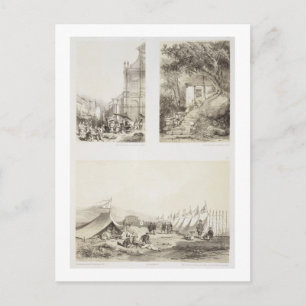 Eine portugiesische Kirche und eine Chinesische St Postkarte