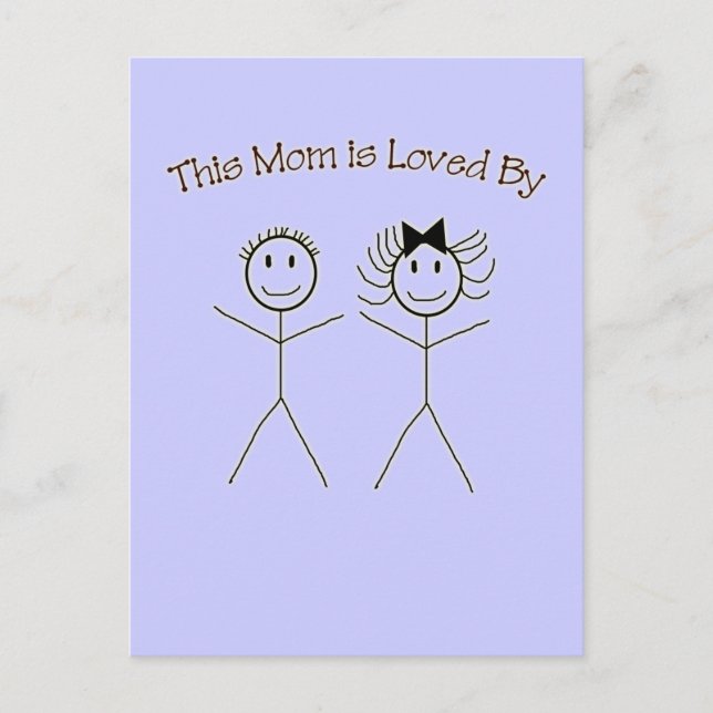 Eine Postkarte für die Mama (Vorderseite)