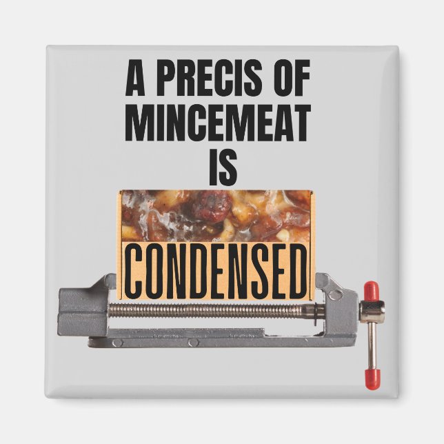 Eine Präzision von Mincemeat ist kondensiert Magnet (Vorne)