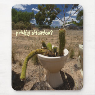 eine prickelnde Situation? Mousepad