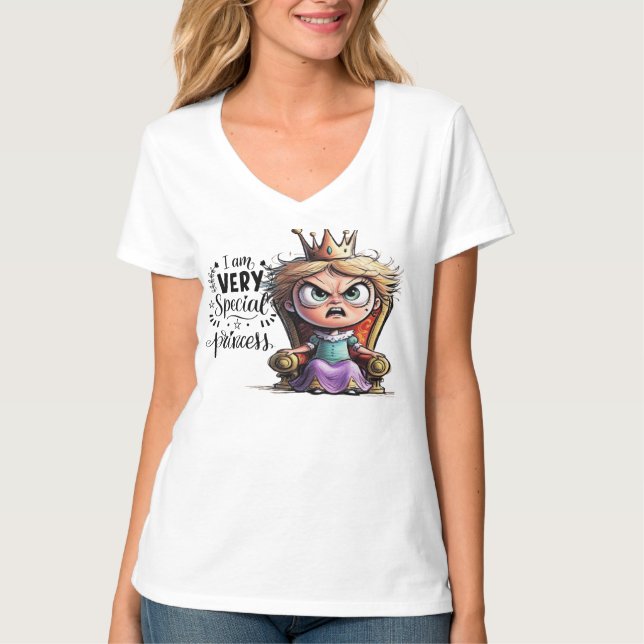 Eine Prinzessin, die leuchten kann! T-Shirt (Vorderseite)