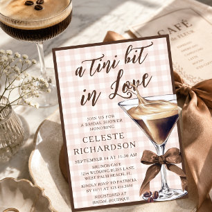 Eine Prise Liebe Espresso Martini Brautparty Einladung