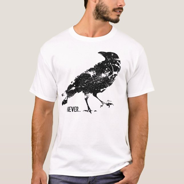 Eine Probe der Krähen-Shirts TQS - verfügbarer T-Shirt (Vorderseite)