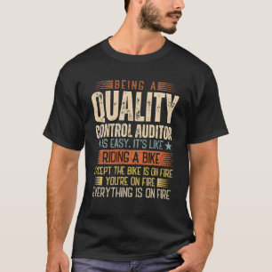 Eine qualitativ hochwertige Kontrolle Auditor zu s T-Shirt