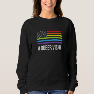 Eine Quee Vision Lgbtq nicht binäre Pride Geschlec Sweatshirt