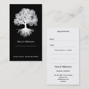 Eine Quelle Tree of Life Design Visitenkarte