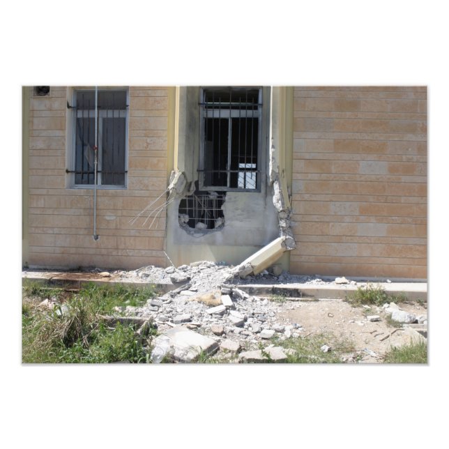 Eine raketengetriebene Granate Fotodruck (Vorne)