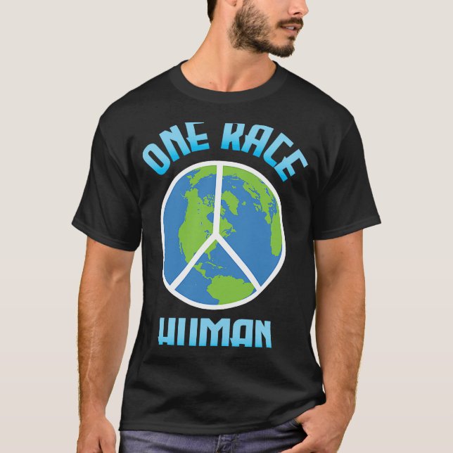 Eine Rasse menschlicher Anti-Rassismus feiert Dive T-Shirt (Vorderseite)