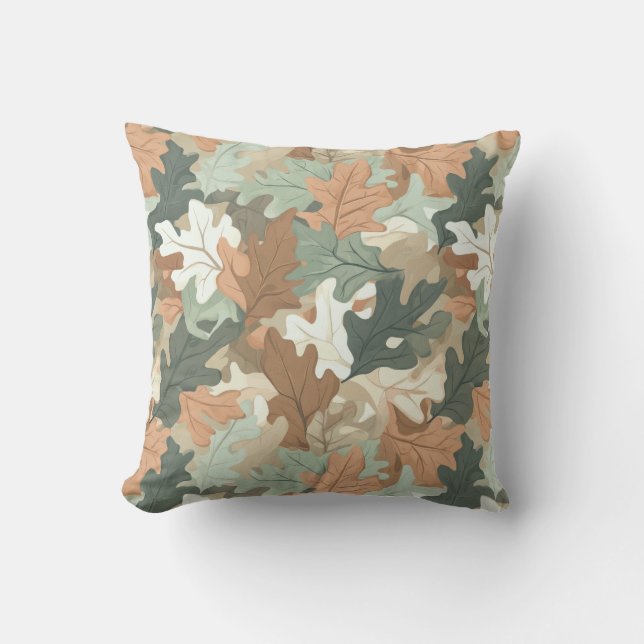Eine realistische Camouflage Design Serie #2 Kissen (Vorderseite)