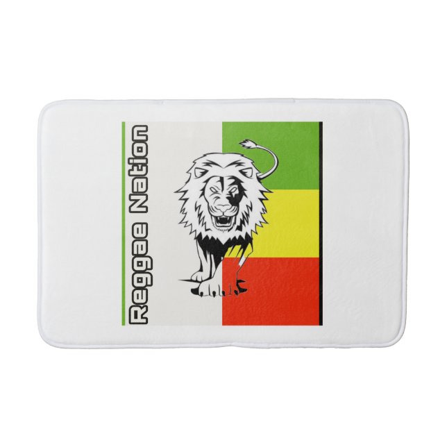 Eine Reggae-Nation-Badematte Badematte (Vorderseite)