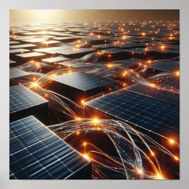 Eine Reihe elektronischer Komponenten Poster (Vorne)