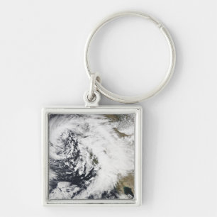 Eine Reihe starke Stürme mit heftigen Winden Schlüsselanhänger