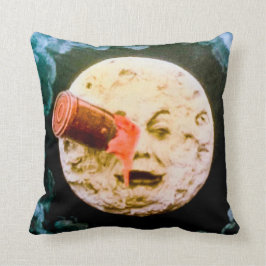 Eine Reise zum Mond (Hand abgetönt) Kissen