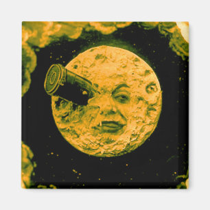 Eine Reise zum Mond Magnet