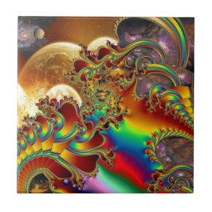 Eine Reise zur Unendlichkeit Fliese