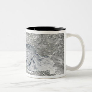 Eine relativ seltene Eisdecke Zweifarbige Tasse