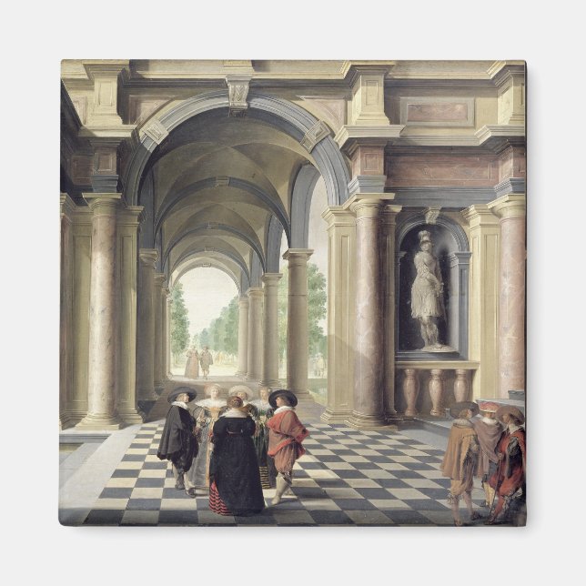 Eine Renaissance-Halle Magnet (Vorne)