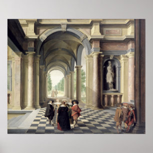 Eine Renaissance-Halle Poster