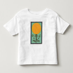Eine Ringelblume, vom kleinen Clive Album (w/c auf Kleinkind T-shirt