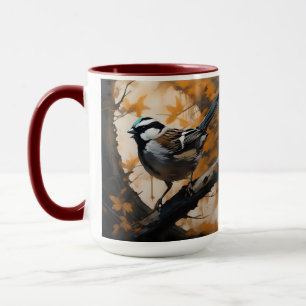 Eine Robin's Serenade in der Kanone, Tasse