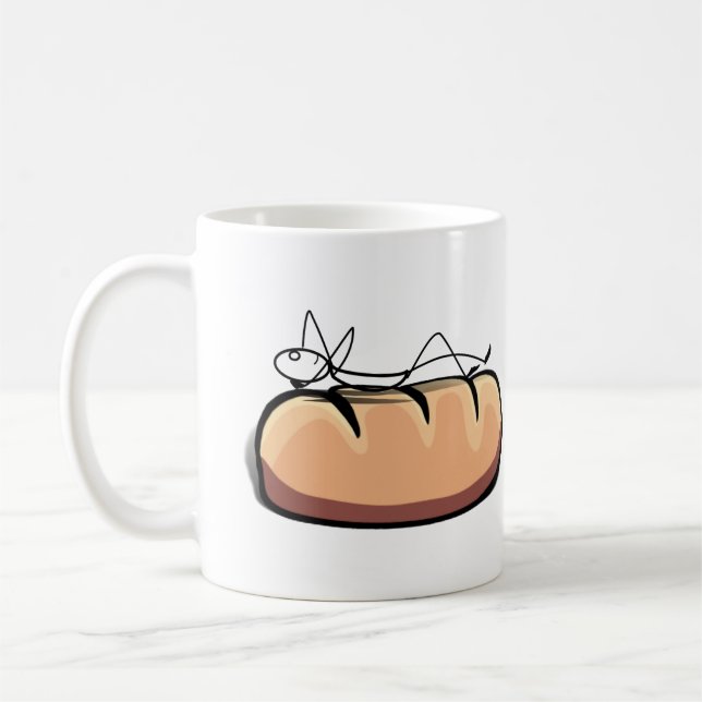 Eine Rolle Kaffeetasse (Links)