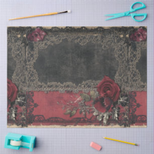 Eine Romanik- und Gothic-Serie Design #4 Seidenpapier
