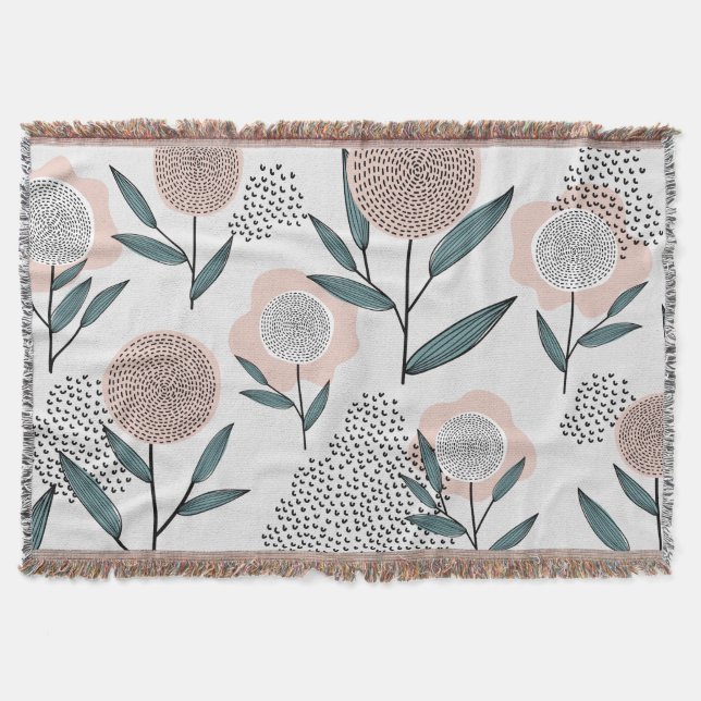 Eine Rose Decke (Vorderseite)